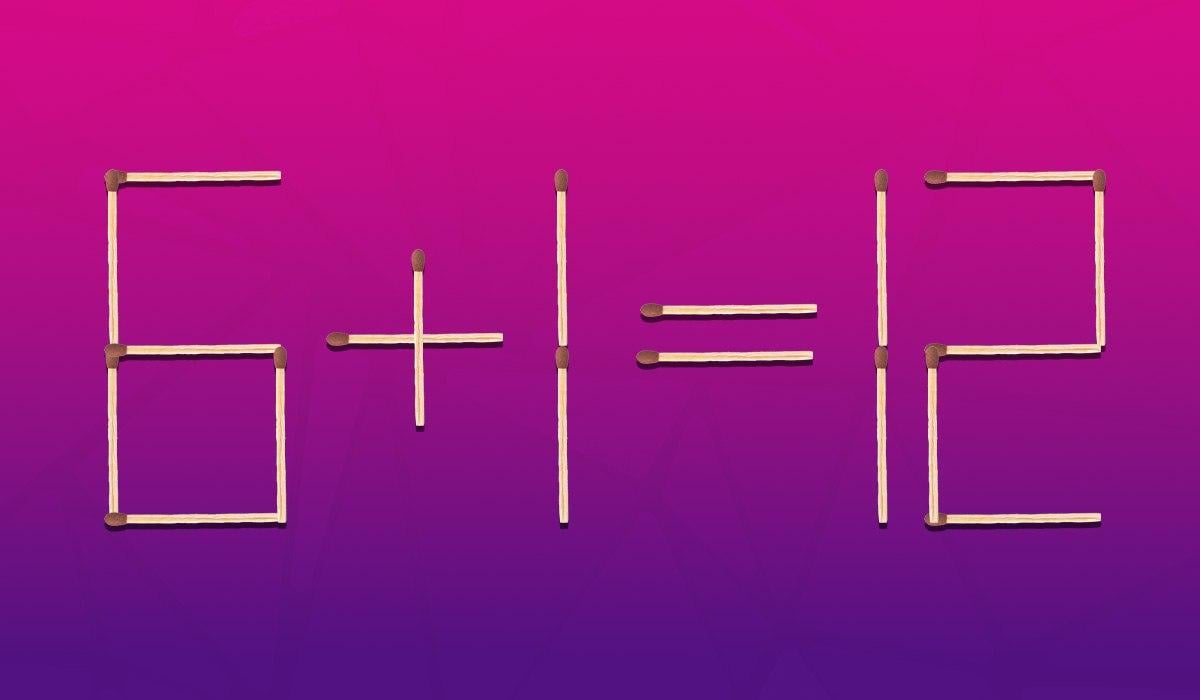 Opravte chybu presunutím iba jednej zápalky: IQ test