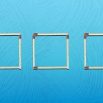 Stačí posunúť 2 zápalky, aby sa ukázalo, že je pol