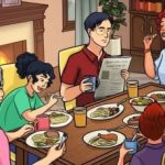 V obrázku rodinnej večere je skrytá chyba: za 19 sekúnd ju nájde len málokto V obrázku rodinnej večere je skrytá chyba: za 19 sekúnd